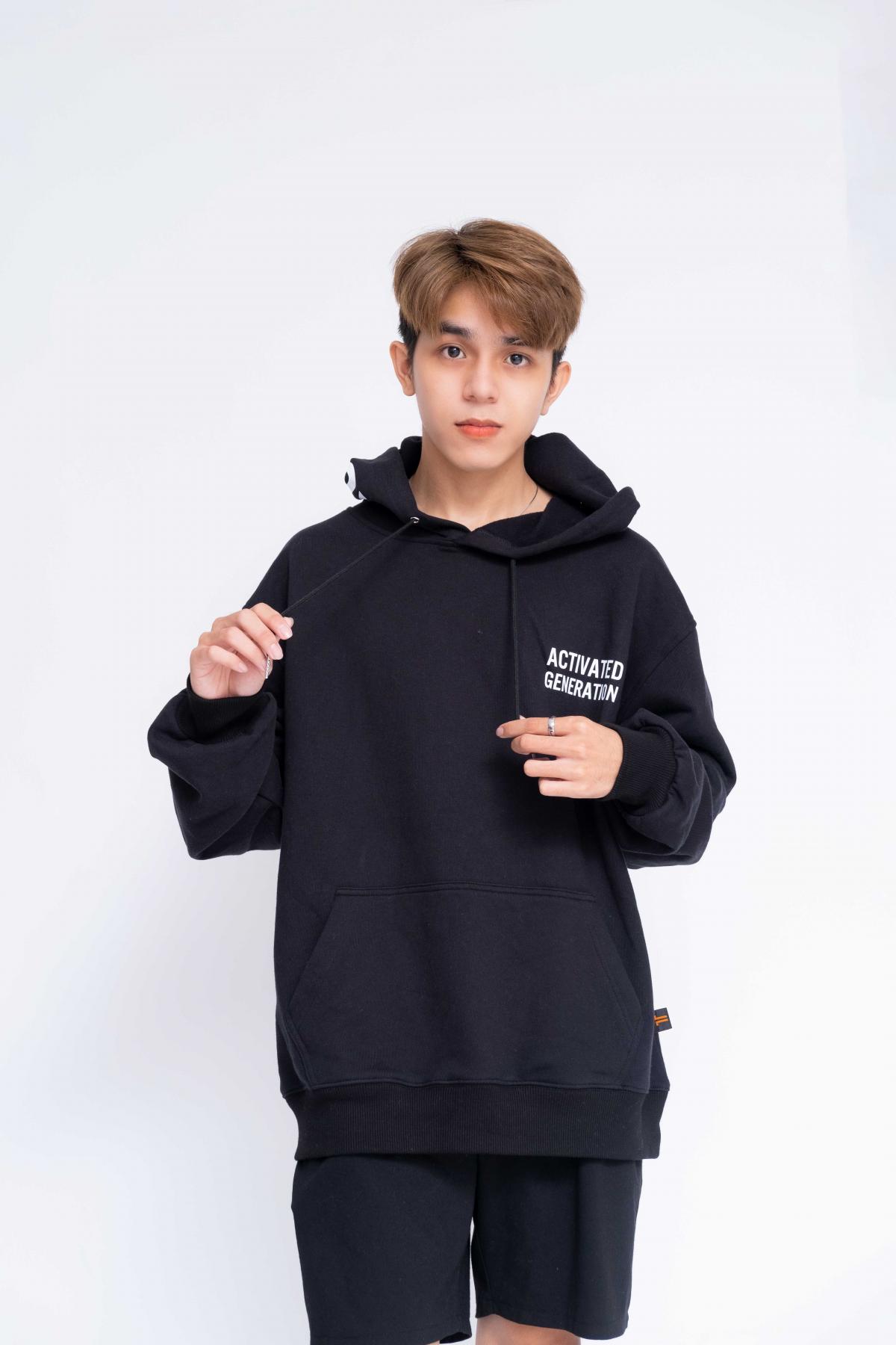 Áo Hoodie Oversized Nam Activated Generation #0