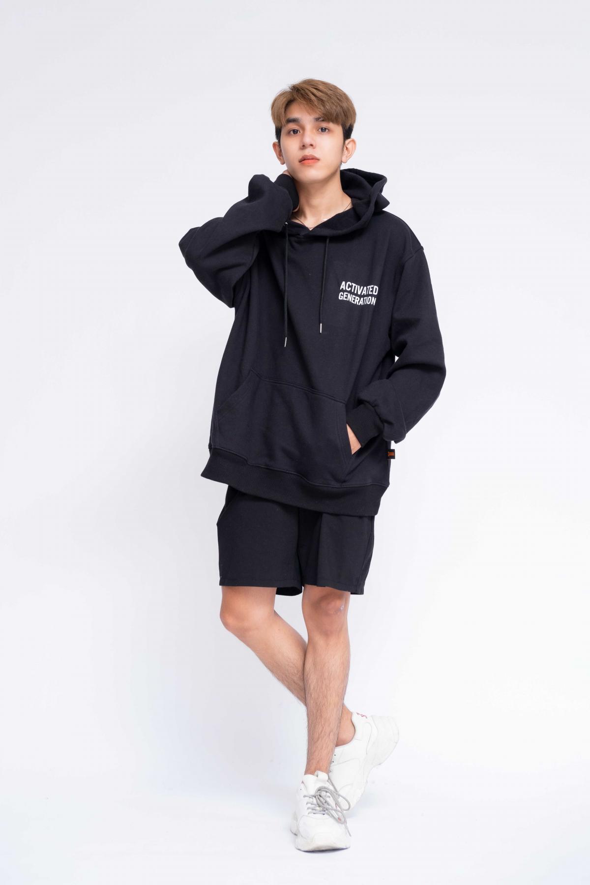 Áo Hoodie Oversized Nam Activated Generation #1