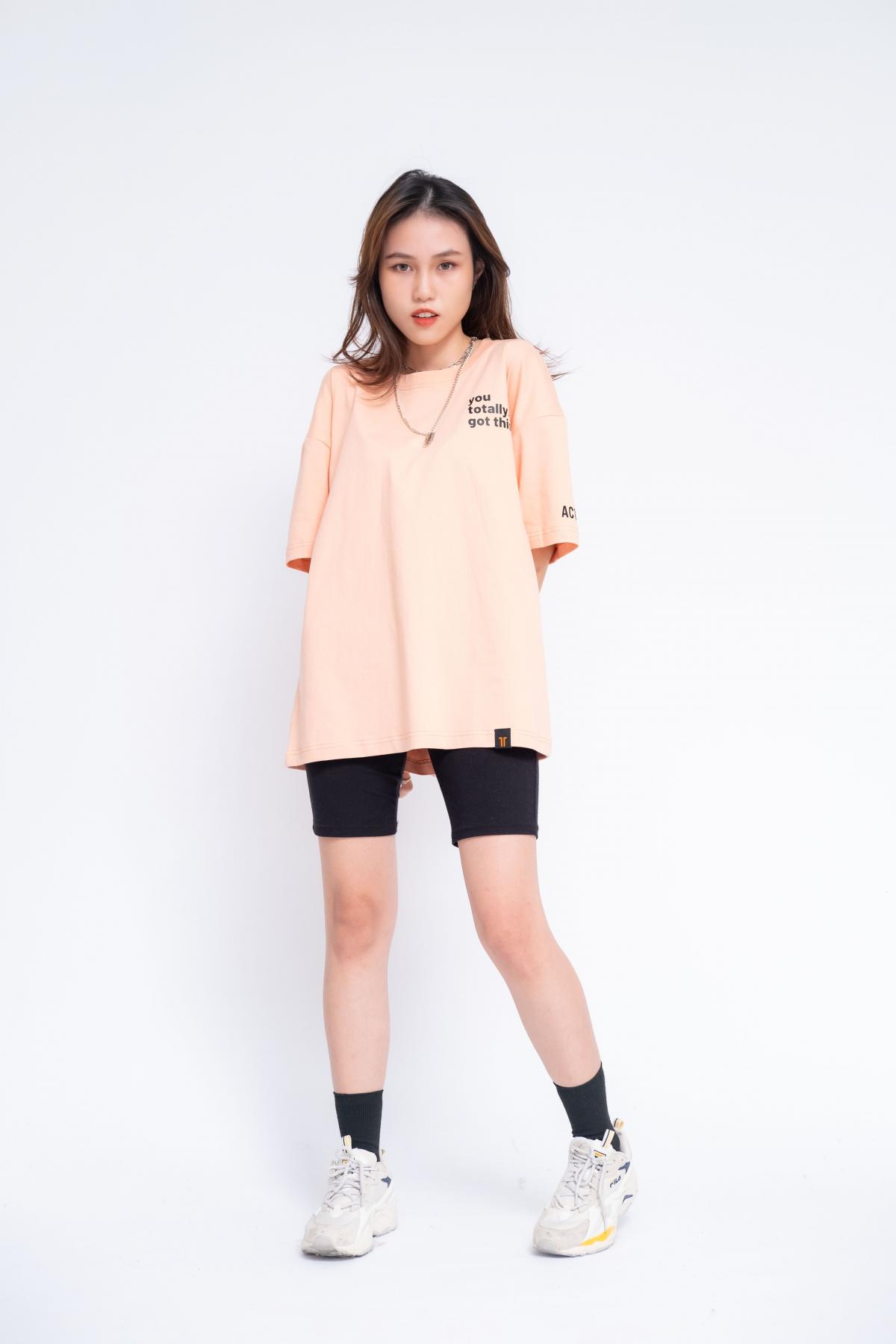 Áo Thun Oversized Nữ You Totally Got This #1