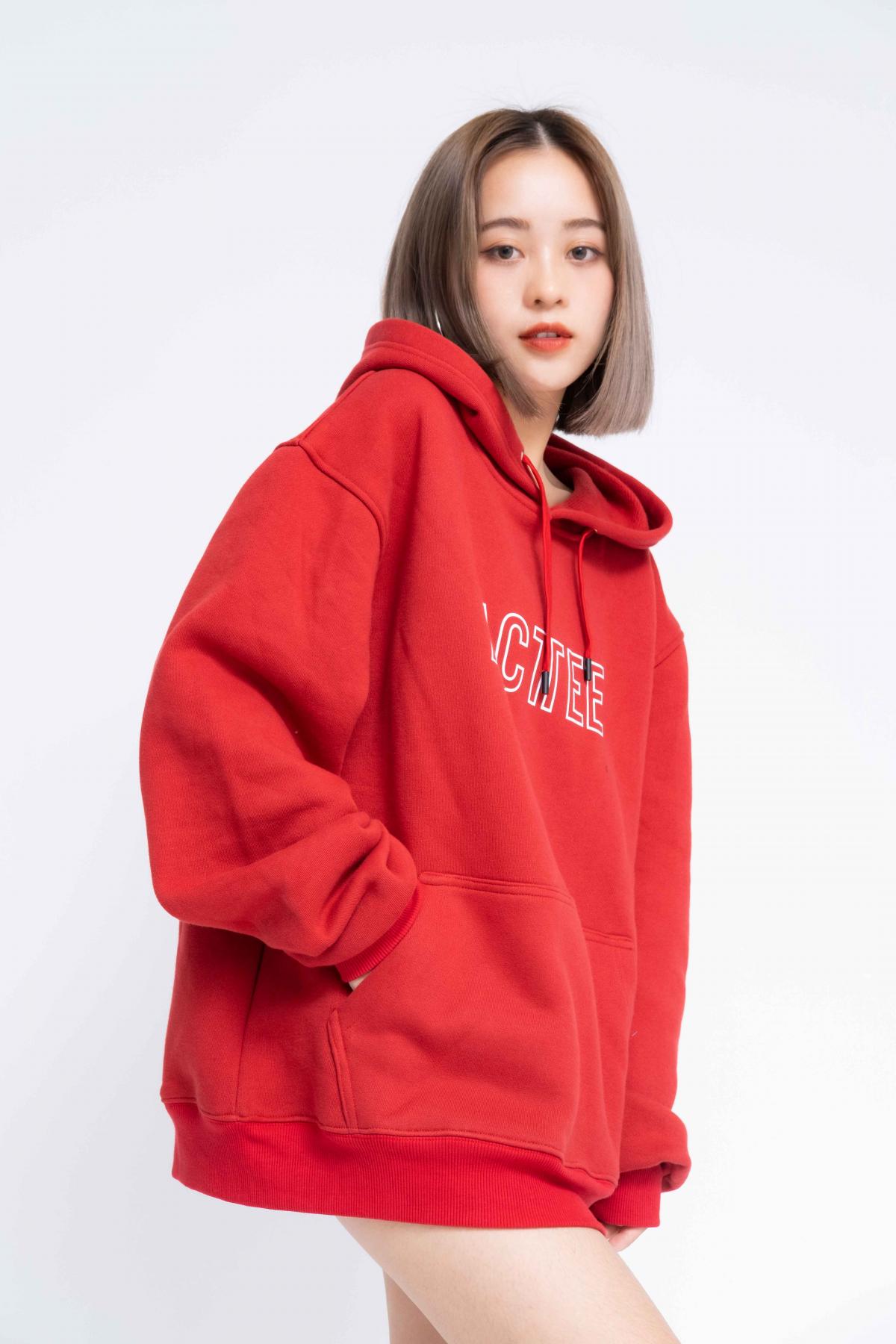 Áo Hoodie Oversized Nữ Acttee Line #1