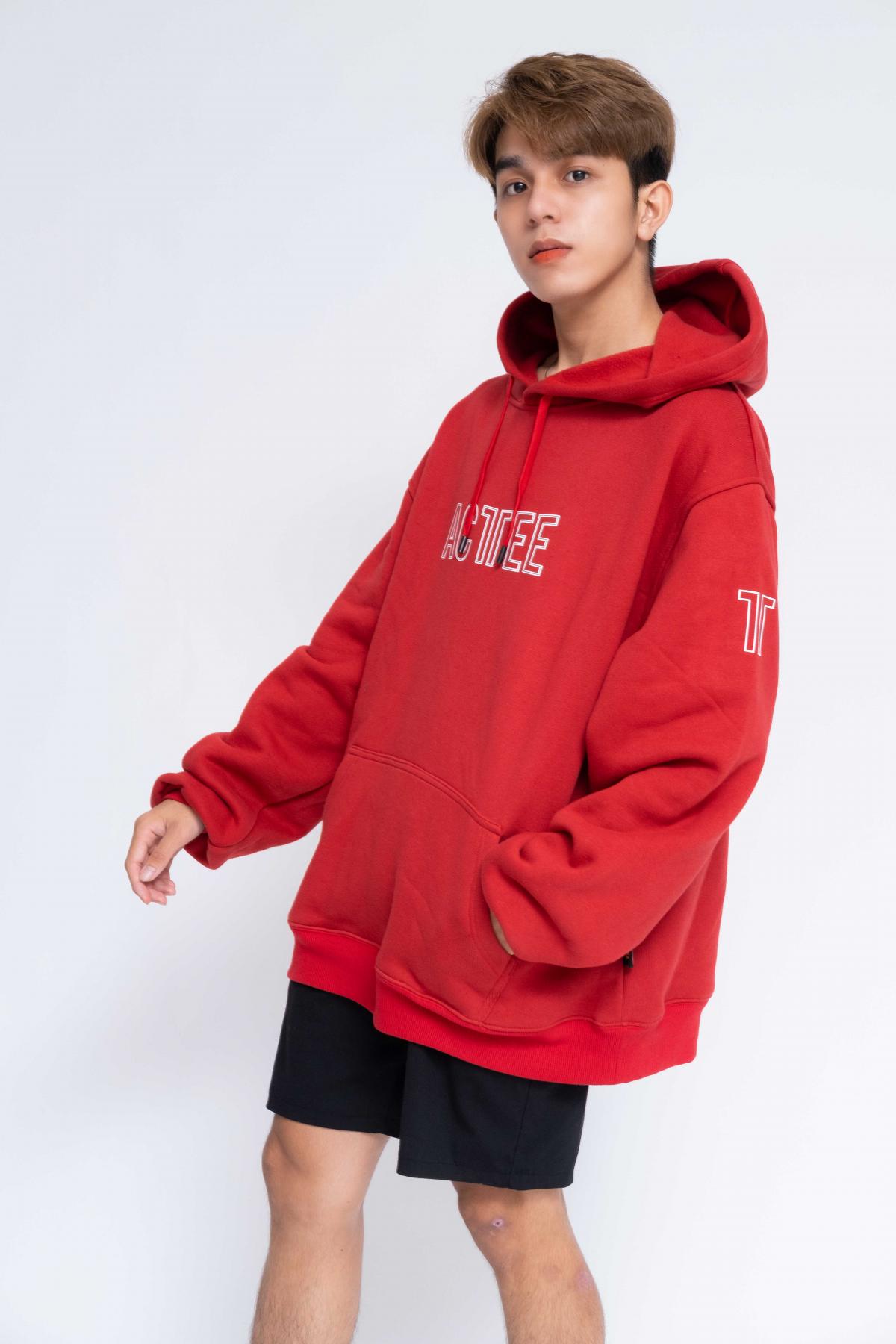 Áo Hoodie Oversized Nam Acttee Line #3