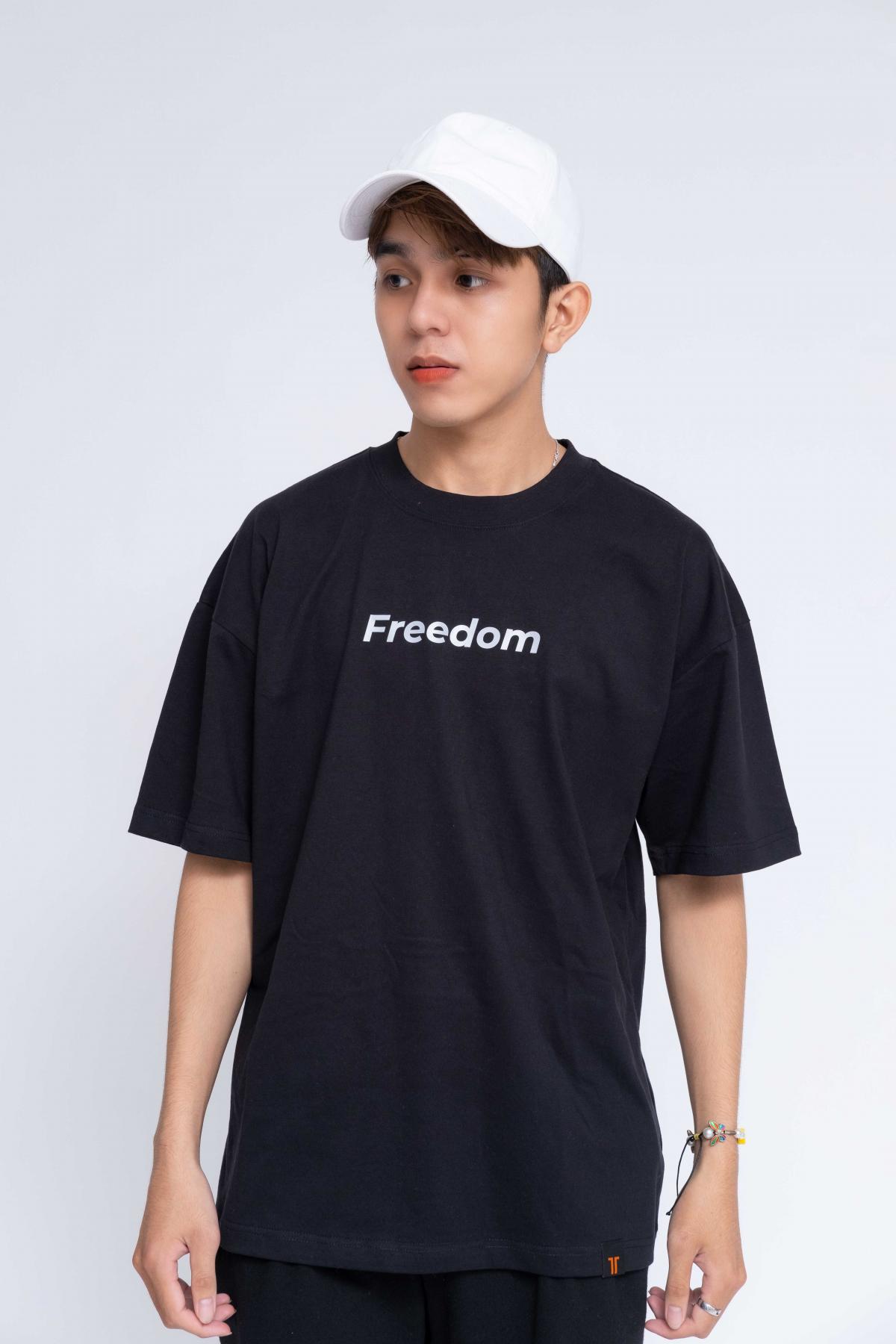 Áo Thun Oversized Nam Freedom Reflection #0