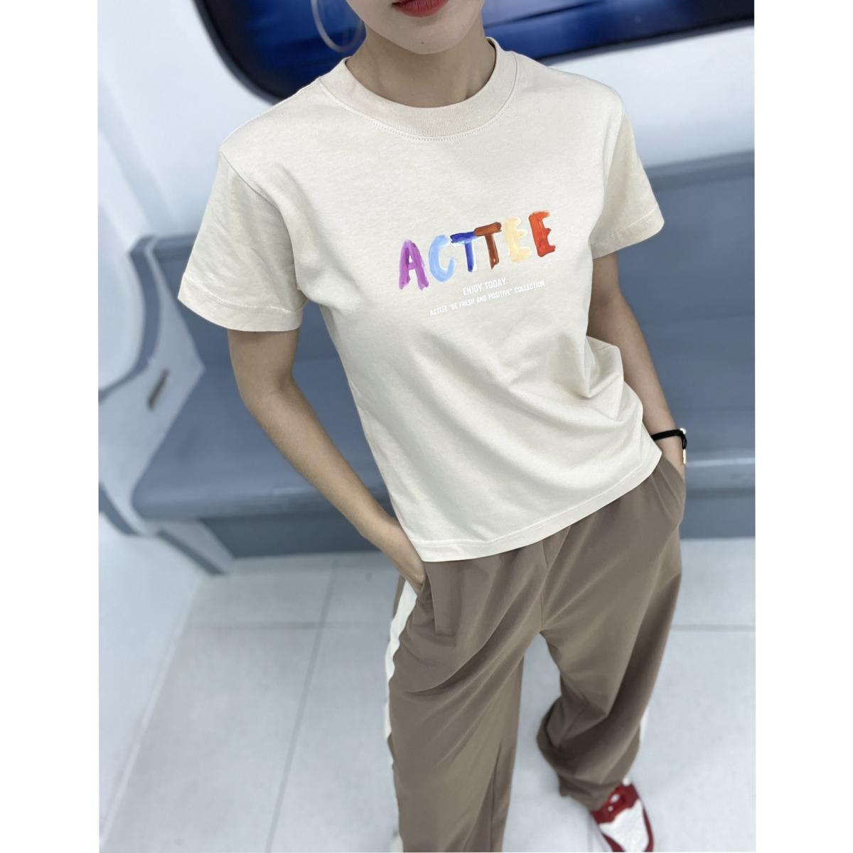 Áo Thun Baby Tee Acttee Color 100% Cotton #4