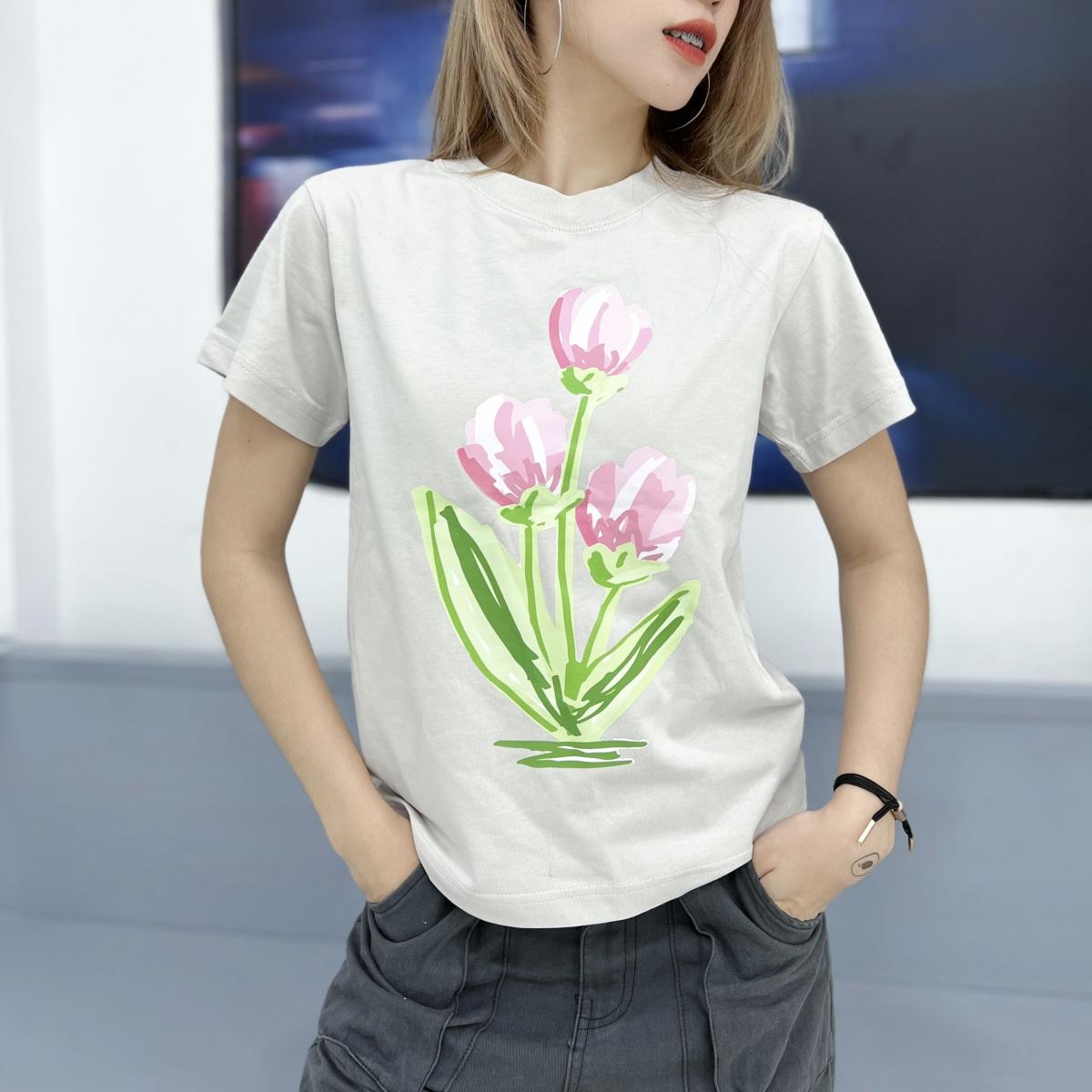 Áo Thun Baby Tee Flower 100% Cotton #1