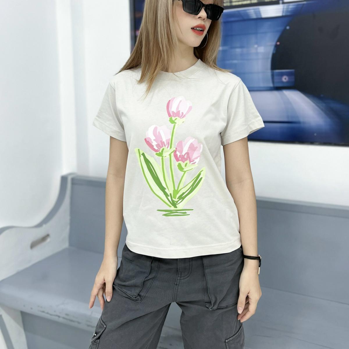 Áo Thun Baby Tee Flower 100% Cotton #2