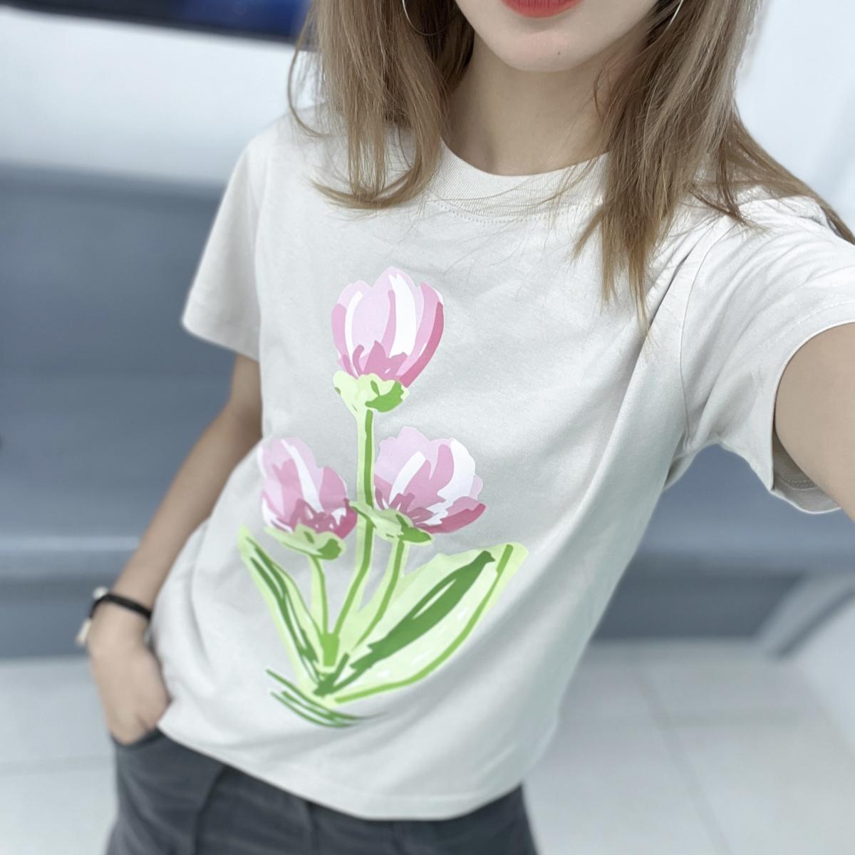 Áo Thun Baby Tee Flower 100% Cotton #4