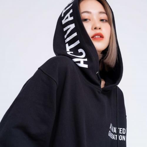 Áo Hoodie Oversized Nữ Activated Generation