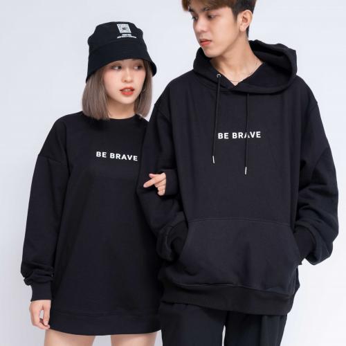 Áo Hoodie Oversized Nữ Be Brave