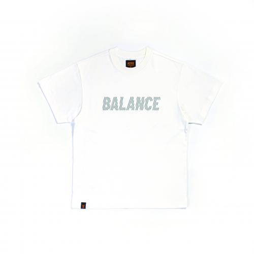 ACTTEE BALANCE OVERSIZED TEE WHITE